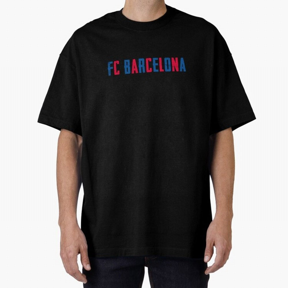 fcb Oversized T-Shirt Back the Journey through Match Day Hype around FIFA World Cup 2026 Group Stage, Neymar, France, Supporter Pride, Iconic Celebrations, Legendary Names and Global Match Day Energy; Built for Supporters Chasing Trophy Dreams,
