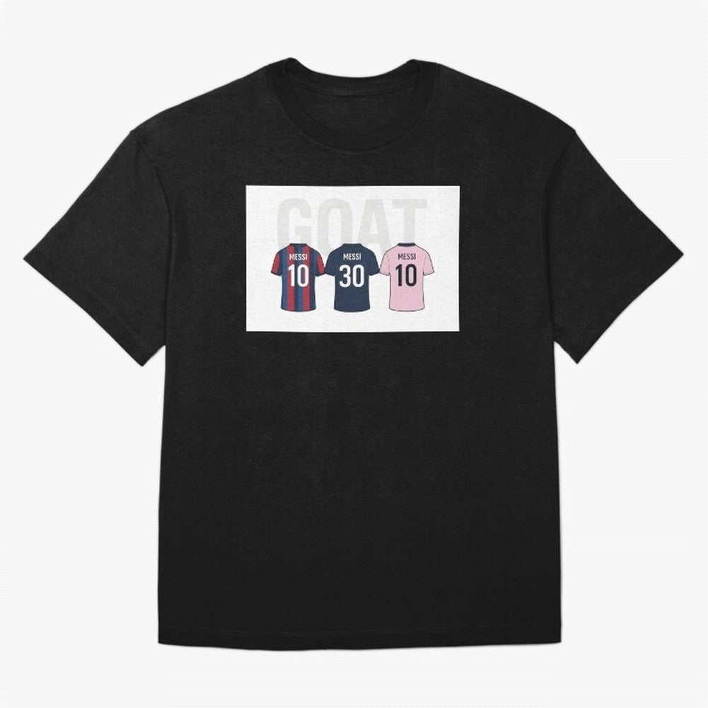 Lionel Messi the GOAT Classic T-Shirt Follow the FIFA World Cup 2026 Journey through Cristiano Ronaldo, Haaland and CR7 Highlights, Portugal, Spain and Germany Pride, Football History, Final Match Energy, Crowd Noise and Once in a Lifetime Moments;