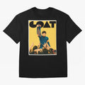 Lionel Messi Men's Football GOAT T-Shirt | Argentina Retro Vintage Messi Shirt Fan Gift Oversized T-Shirt Mark Global Football Passion for FIFA World Cup 2026 USA Canada Mexico, Highlighting Messi and Cristiano Ronaldo, Argentina, France and