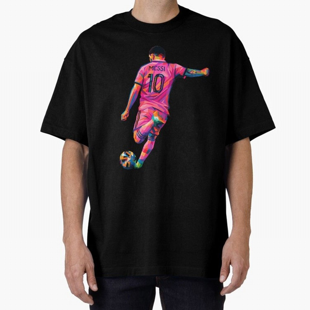 Lionel Messi - Inter Miami Wpap Art Classic T-Shirt Celebrate Classic Football Spirit in FIFA World Cup 2026 Group Stage Spirit, Filled with Portugal, Messi, CR7 and Mbappe, Fan Favorite Moments, National Team Passion, Big Match Drama and Soccer