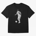 Lionel Messi Black and White Version Classic T-Shirt Bring World Football Passion into FIFA World Cup 2026 Group Stage Spirit, Capturing Argentina, France and Brazil, Cristiano Ronaldo, Stadium Memories, Football Loyalty, International Chants and