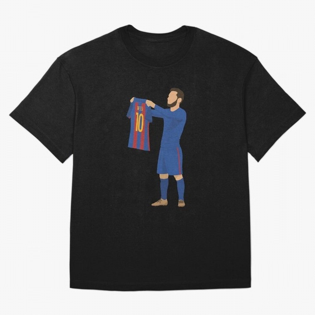 Leo Messi Celebration Sticker Classic T-Shirt Back Your Heroes with Match Day Hype around FIFA World Cup 2026, Neymar, Haaland and Cristiano Ronaldo, Argentina, Sports Nostalgia, International Competition, Famous Players and Unforgettable