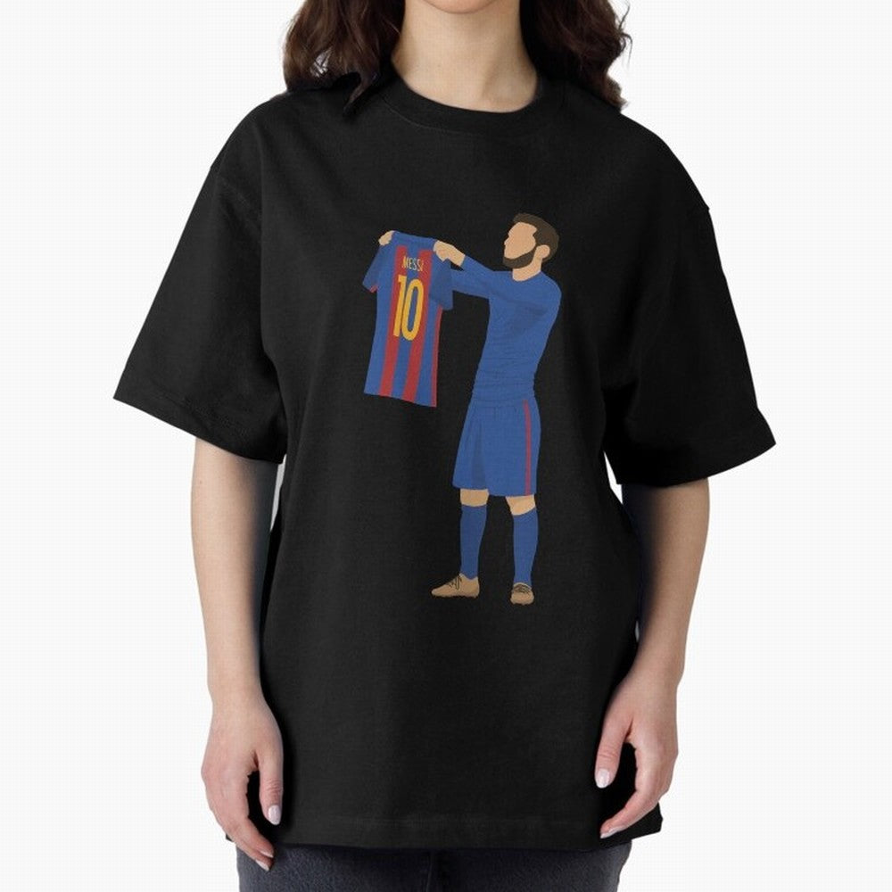 Leo Messi Celebration Sticker Classic T-Shirt Back Your Heroes with Match Day Hype around FIFA World Cup 2026, Neymar, Haaland and Cristiano Ronaldo, Argentina, Sports Nostalgia, International Competition, Famous Players and Unforgettable