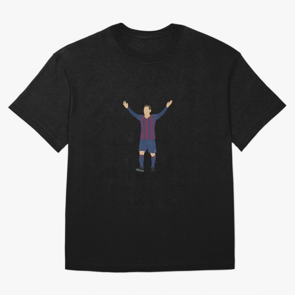 Leo Messi Celebration Sticker Classic T-Shirt Build Global Football Passion for FIFA World Cup 2026 USA Canada Mexico, Inspired by Cristiano Ronaldo, Haaland and CR7, France and Portugal, Fan Favorite Moments, National Team Passion, Big Match Drama