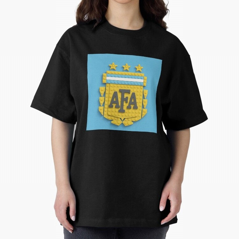 Argentina Blocks Classic T-Shirt Step into FIFA World Cup 2026 Group Stage Driven by Messi, Neymar and Mbappe, England, France and Netherlands Energy, Football Festival Excitement, Trophy Ambitions, Country Rivalries and Star Player Buzz; Great for