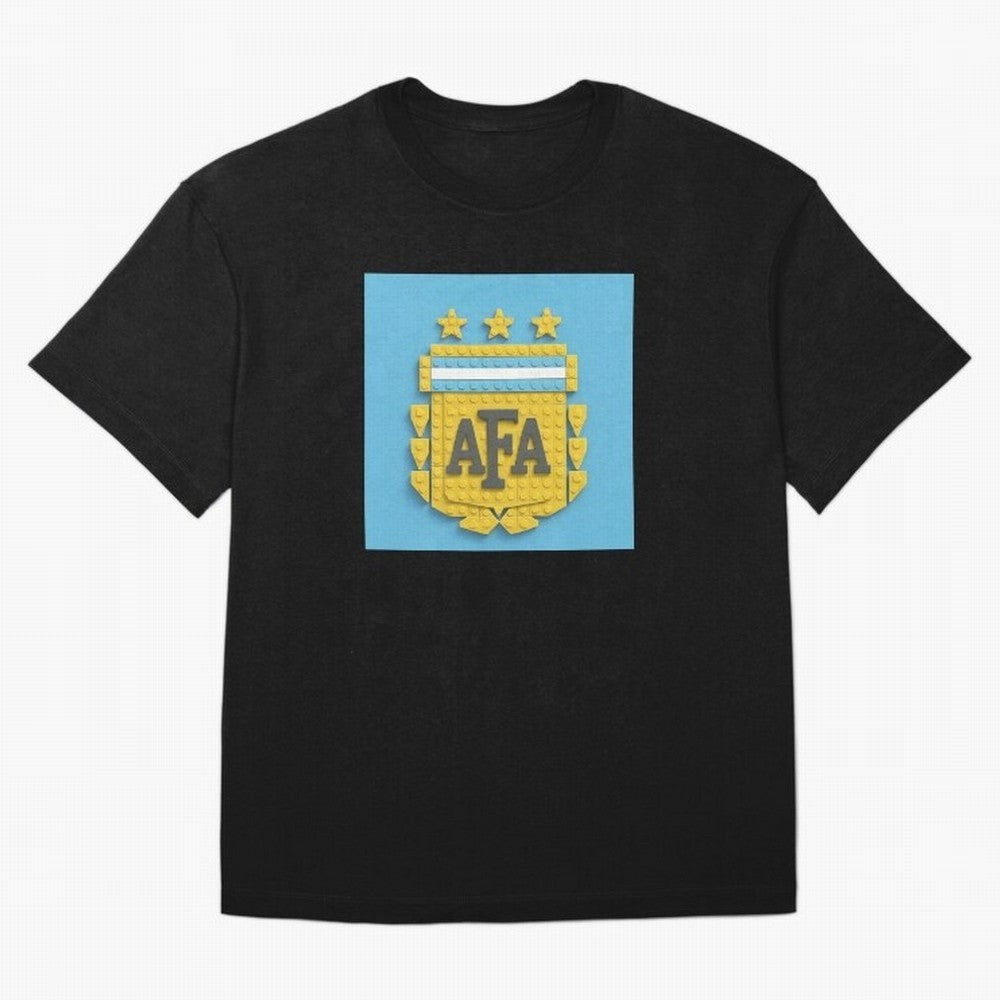 Argentina Blocks Classic T-Shirt Step into FIFA World Cup 2026 Group Stage Driven by Messi, Neymar and Mbappe, England, France and Netherlands Energy, Football Festival Excitement, Trophy Ambitions, Country Rivalries and Star Player Buzz; Great for