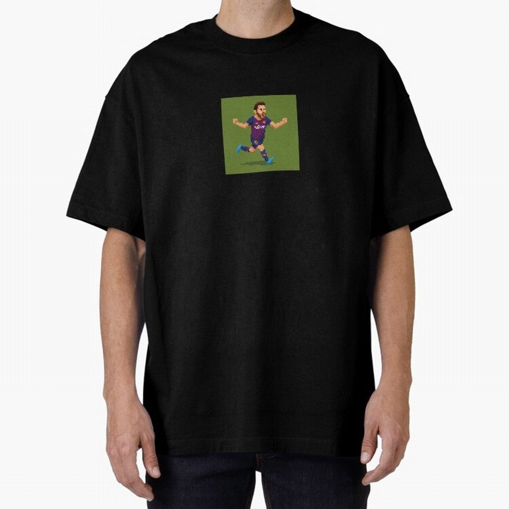 Lionel Messi Barcelona Pixel Art Tribute Classic T-Shirt Join the Global Buzz around Match Day Hype around FIFA World Cup 2026, Messi, Neymar and Mbappe, Portugal, Supporter Pride, Iconic Celebrations, Legendary Names and Global Match Day Energy;