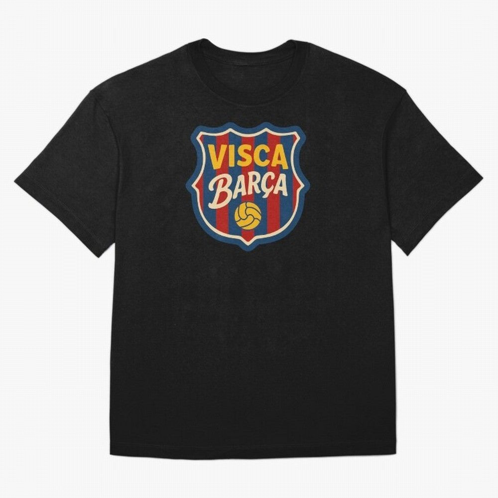 FC Barcelona Visca Barca Badge Classic T-Shirt Celebrate National Team Dreams in FIFA World Cup 2026 USA Canada Mexico Spirit, Filled with England, Haaland, Supporter Pride, Iconic Celebrations, Legendary Names and Global Match Day Energy; Built