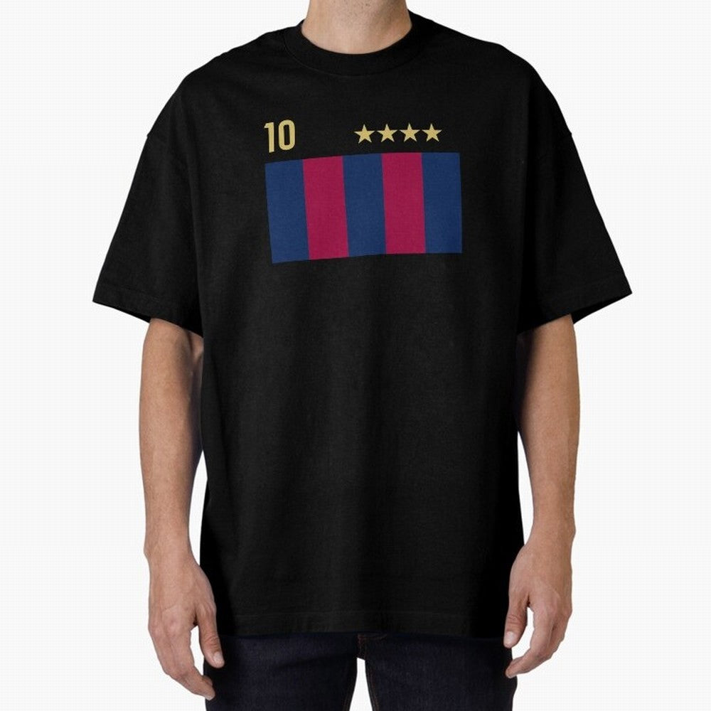 Messi 10 Barcelona Classic T-Shirt Honor the Beautiful Game during FIFA World Cup 2026 for Fans of Neymar and Brazil, Bringing Soccer Culture, Superstar Moments, National Team Dreams and Competitive Fire; Made for Collectors Who Enjoy Iconic