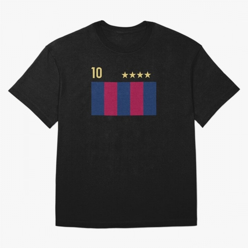Messi 10 Barcelona Classic T-Shirt Honor the Beautiful Game during FIFA World Cup 2026 for Fans of Neymar and Brazil, Bringing Soccer Culture, Superstar Moments, National Team Dreams and Competitive Fire; Made for Collectors Who Enjoy Iconic