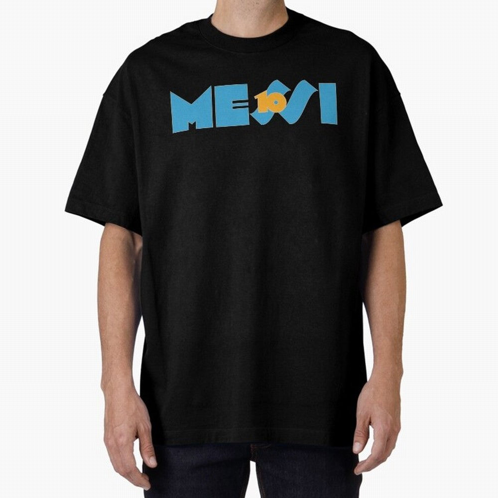 Messi 10 Oversized T-Shirt Stand Proud for FIFA World Cup 2026 Inspired by Cristiano Ronaldo, Argentina, France and Brazil Energy, Goal Celebration Energy, Supporter Heritage, Football Icons and Worldwide Tournament Joy; Perfect for Supporters Who