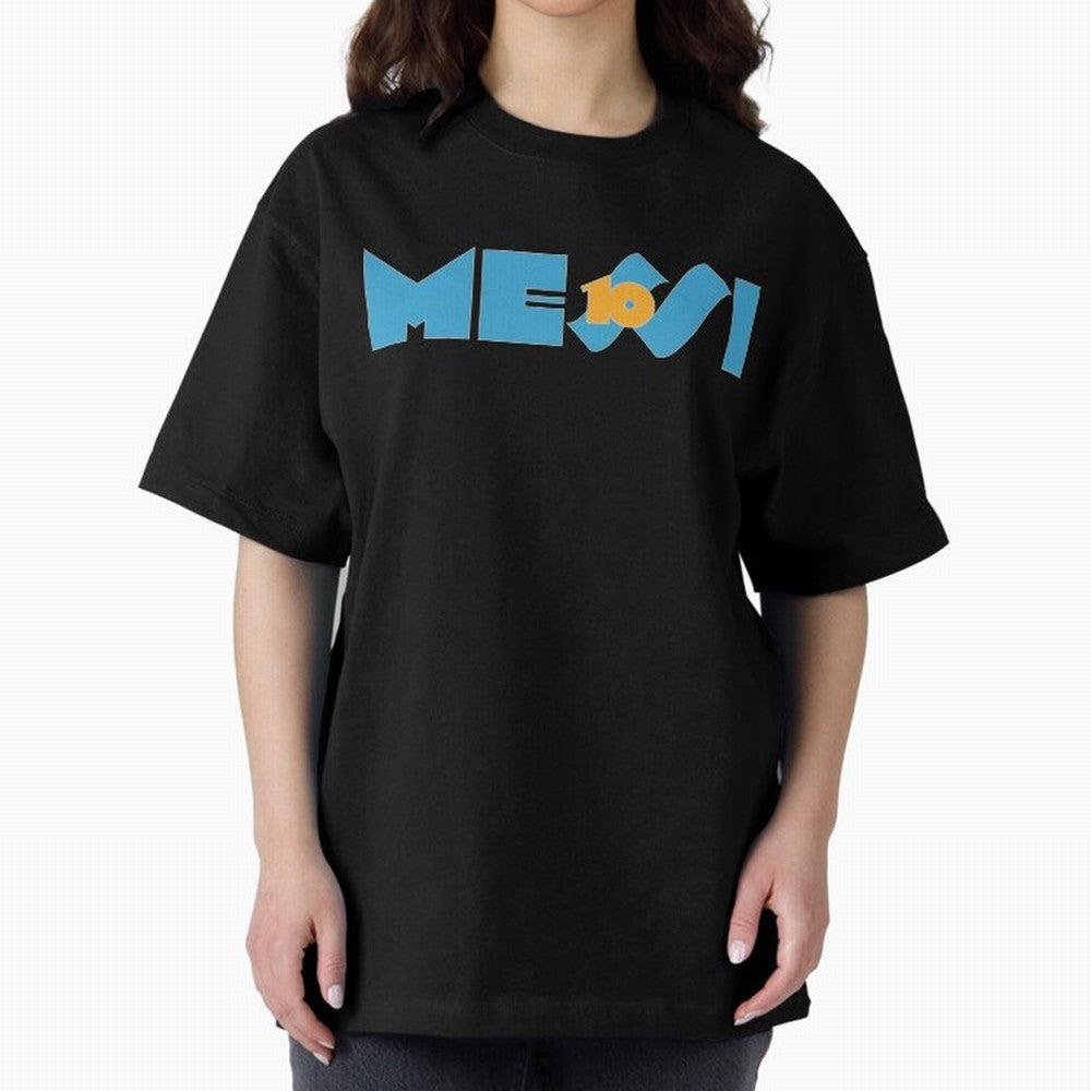 Messi 10 Oversized T-Shirt Stand Proud for FIFA World Cup 2026 Inspired by Cristiano Ronaldo, Argentina, France and Brazil Energy, Goal Celebration Energy, Supporter Heritage, Football Icons and Worldwide Tournament Joy; Perfect for Supporters Who