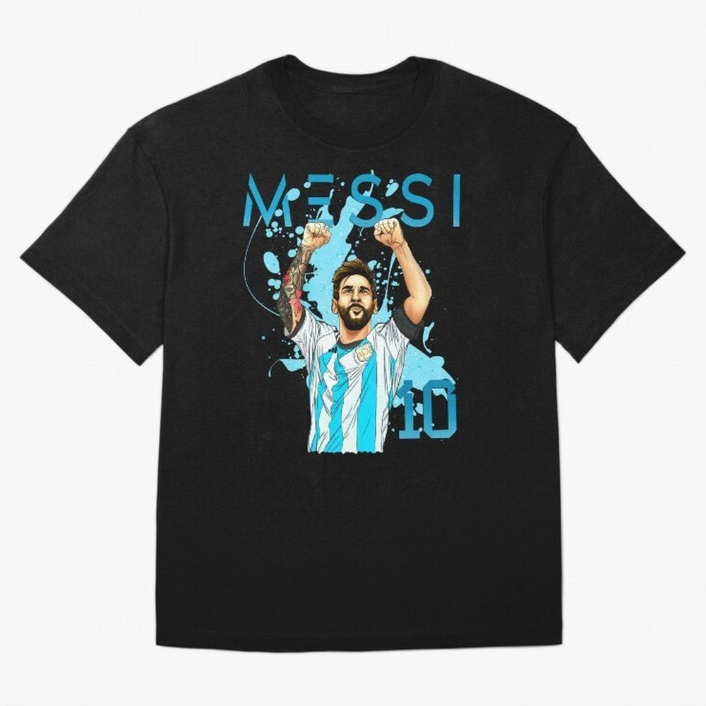 Lionel Messi GOAT Argentina Classic T-Shirt Celebrate Golden Goal Energy in FIFA World Cup 2026 USA Canada Mexico for Fans of Neymar and Netherlands, Bringing Global Supporter Spirit, Legendary Goals, National Colors and Tournament Celebration;