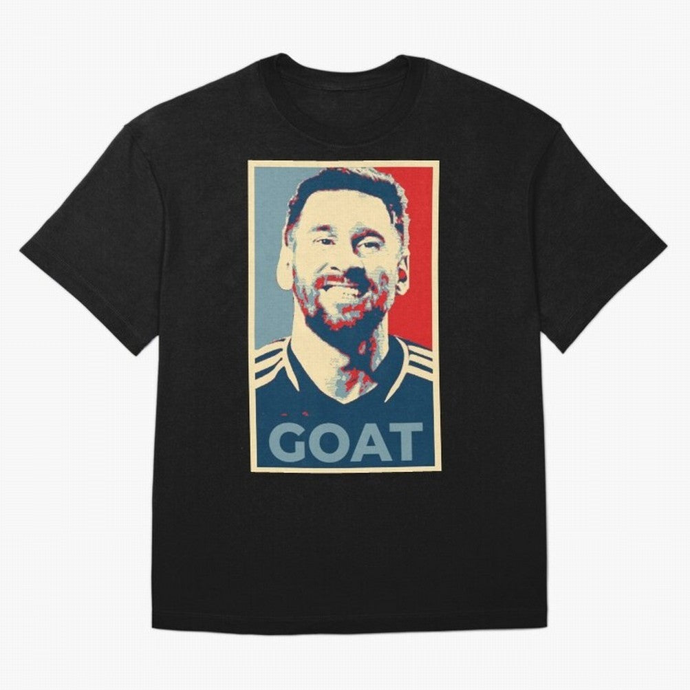 Messi - Hope Oversized T-Shirt Share the Excitement of FIFA World Cup 2026 USA Canada Mexico Spirit, Built around England and Germany, Cristiano Ronaldo, Goal Celebration Energy, Supporter Heritage, Football Icons and Worldwide Tournament Joy; Made