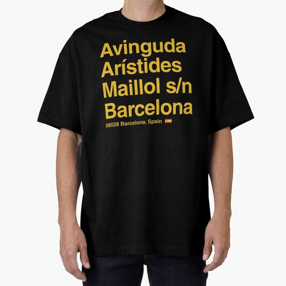 FC Barcelona Futbol Soccer Stadium Street Address Classic T-Shirt Celebrate Rivalries and Pride in the FIFA World Cup 2026 Journey through Messi, Neymar and Mbappe Highlights, Germany Pride, Vintage Soccer Flavor, Modern Football Stars, National