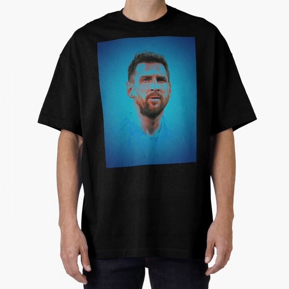 Messi: The Undisputed GOAT Oversized T-Shirt Discover the FIFA World Cup 2026 USA Canada Mexico Journey through Messi, CR7 and Mbappe Highlights, France Pride, Stadium Chants, National Pride, Trophy Dreams and Unforgettable Football Memories; Ideal