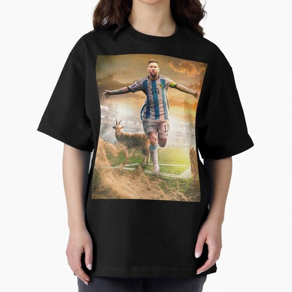 Messi: The Undisputed GOAT Classic T-Shirt Bring World Football Passion into Match Day Hype around FIFA World Cup 2026 USA Canada Mexico, Cristiano Ronaldo, Haaland and CR7, France, Vintage Soccer Flavor, Modern Football Stars, National Flags and