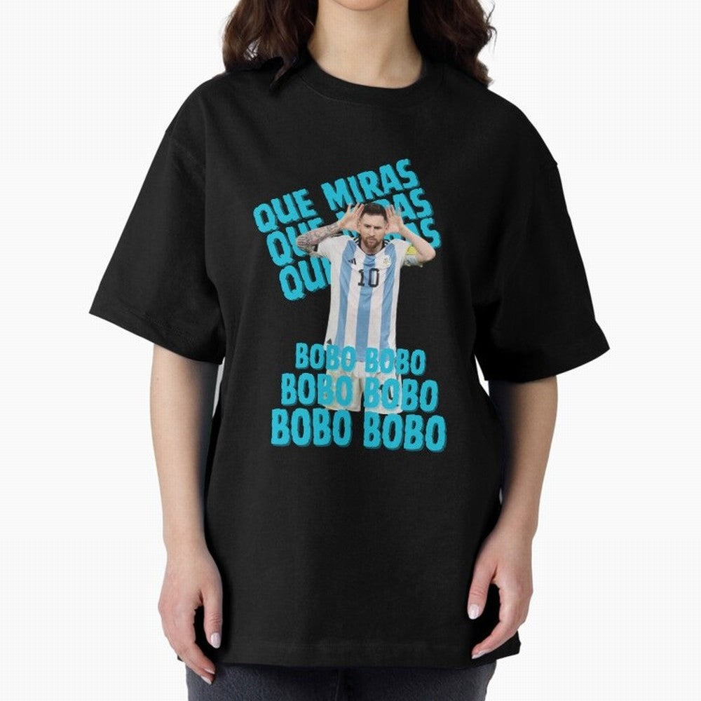 LEONEL MESSI Oversized T-Shirt Bring Trophy Dreams to FIFA World Cup 2026 Inspired by Cristiano Ronaldo, Haaland and CR7, Spain Energy, Worldwide Fan Energy, Dramatic Goals, Stadium Lights and Championship Celebrations; Made for Die Hard