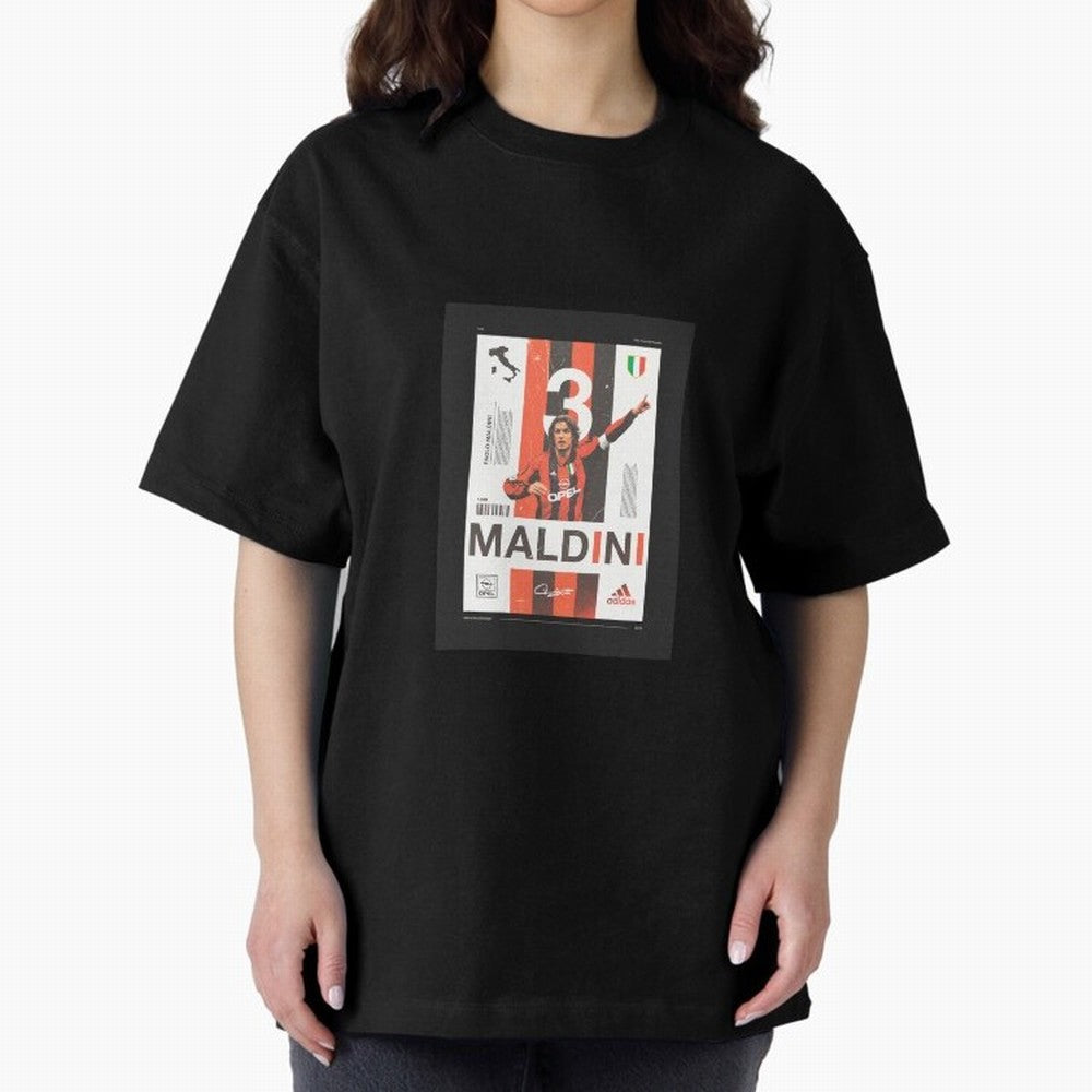 Paolo Maldini Graphics Classic T-Shirt Show Up for the Glory of FIFA World Cup 2026 USA Canada Mexico for Fans of Messi and Cristiano Ronaldo and Portugal, Bringing Football Passion, Legendary Performances, Festival Vibes and Supporter Community;