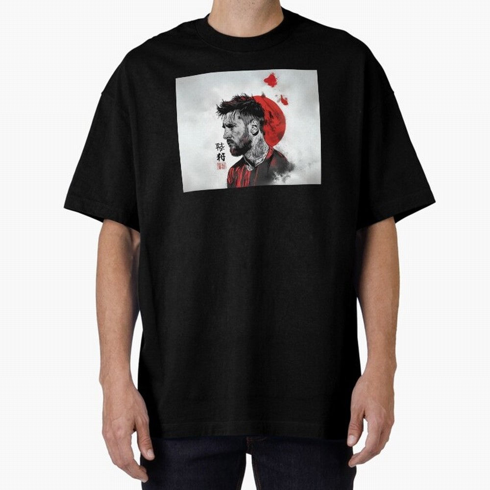 Messi Red Moon Classic T-Shirt Share the Excitement of FIFA World Cup 2026 for Fans of Messi, Neymar and Mbappe and Portugal, Bringing Goal Celebration Energy, Supporter Heritage, Football Icons and Worldwide Tournament Joy; Ideal for Football