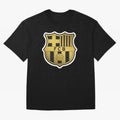 fcb gold Classic T-Shirt Support Iconic Players in FIFA World Cup 2026 for Fans of Mbappe and Neymar and Argentina, Bringing Champion Mindset, Group Stage Buzz, Knockout Tension and Passionate Fan Culture; Perfect for Fans, Collectors, Family