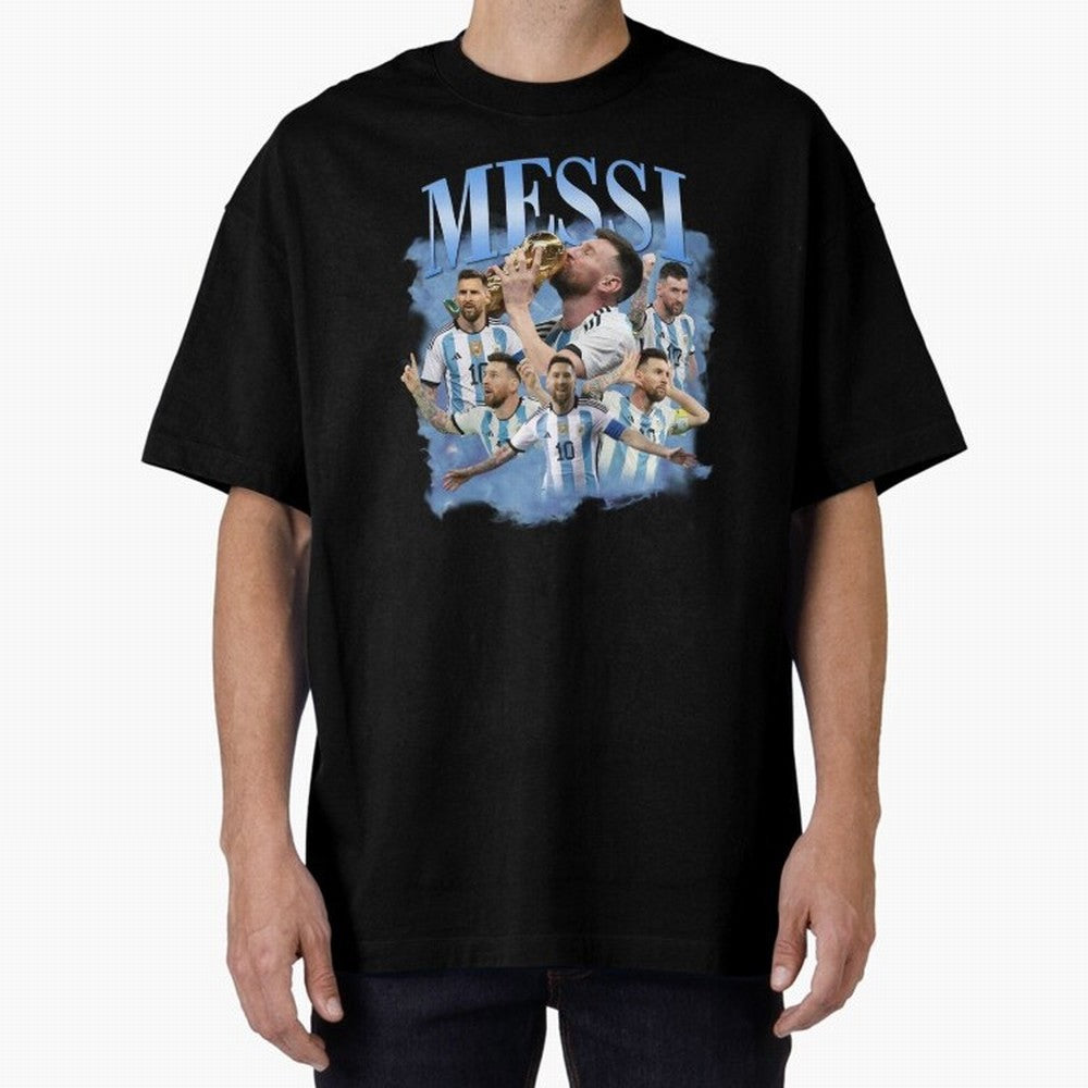 Lionel Messi Footballer Classic T-Shirt Enjoy the Biggest Football Party of FIFA World Cup 2026 for Fans of Messi and Cristiano Ronaldo and Brazil, Portugal and Argentina, Bringing Soccer Culture, Superstar Moments, National Team Dreams and