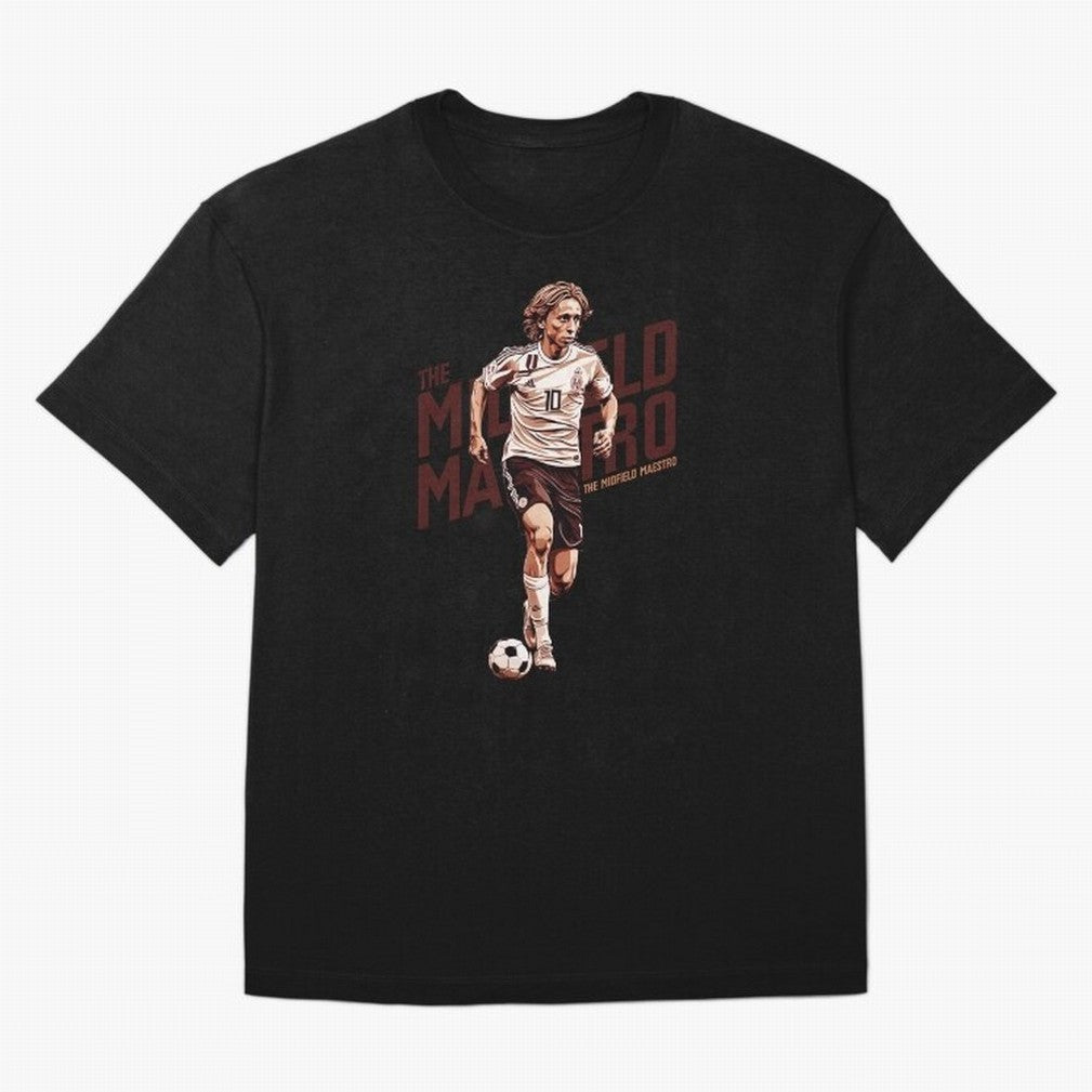 Luka - The Midfield Maestro Essential T-Shirt Celebrate Football Heritage in the FIFA World Cup 2026 Journey through Cristiano Ronaldo Highlights, Brazil Pride, Football Passion, Legendary Performances, Festival Vibes and Supporter Community; Made