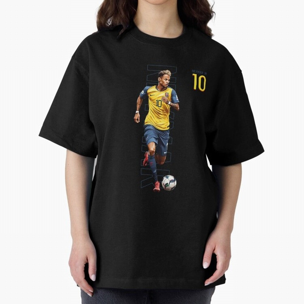 Neymar No. 10 Artwork For Tee/Sticker Essential T-Shirt Join the Countdown to FIFA World Cup 2026 for Fans of Neymar, Haaland and Cristiano Ronaldo and Portugal, Spain and Germany, Bringing Classic Soccer Heritage, Championship Pressure, Fan