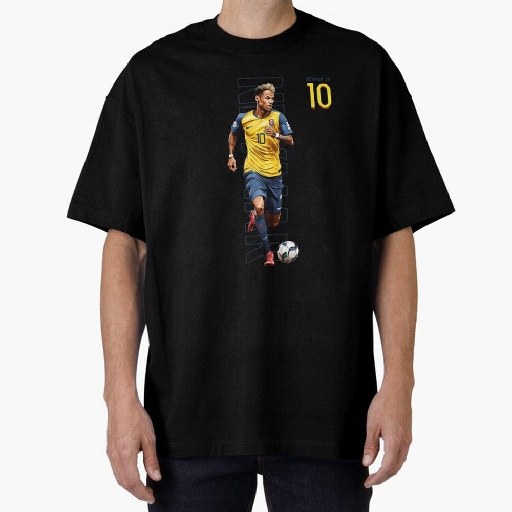 Neymar No. 10 Artwork For Tee/Sticker Essential T-Shirt Join the Countdown to FIFA World Cup 2026 for Fans of Neymar, Haaland and Cristiano Ronaldo and Portugal, Spain and Germany, Bringing Classic Soccer Heritage, Championship Pressure, Fan