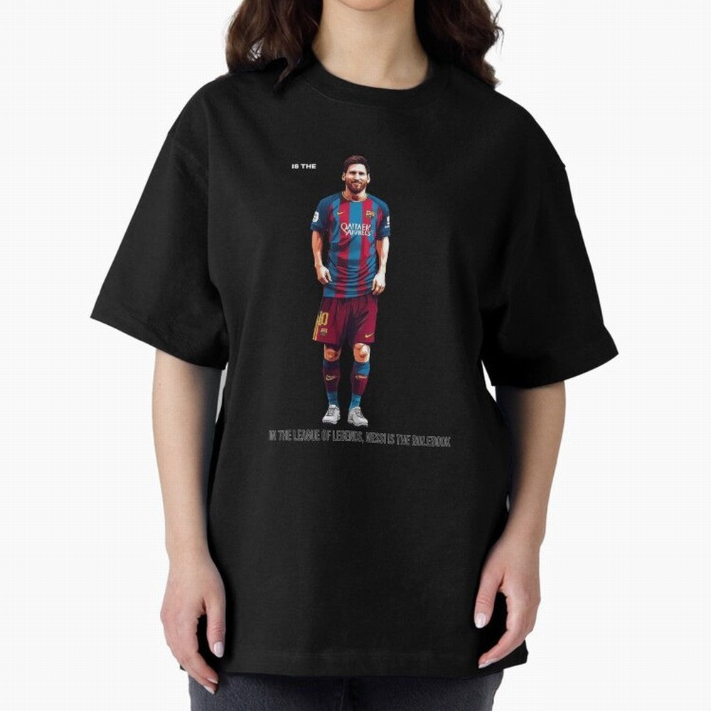 Messi Is The Rulebook Essential T-Shirt Bring a Vintage Feel to FIFA World Cup 2026 USA Canada Mexico for Fans of CR7 and Messi and Argentina, Bringing Goal Celebration Energy, Supporter Heritage, Football Icons and Worldwide Tournament Joy; Great