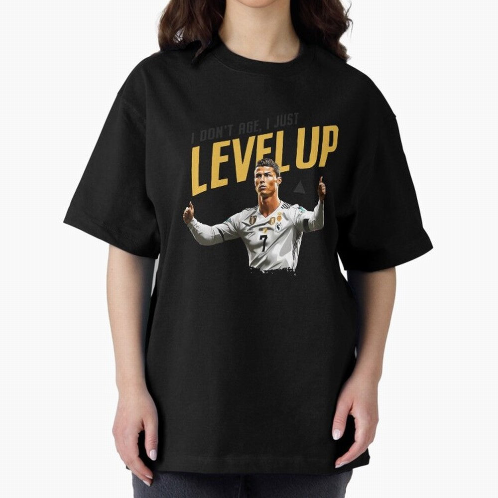 Cristiano Ronaldo Levels Up Essential T-Shirt Support Your Favorite Stars during FIFA World Cup 2026 Spirit, Featuring Portugal, Messi, CR7 and Mbappe, Classic Soccer Heritage, Championship Pressure, Fan Loyalty and International Pride; Perfect for
