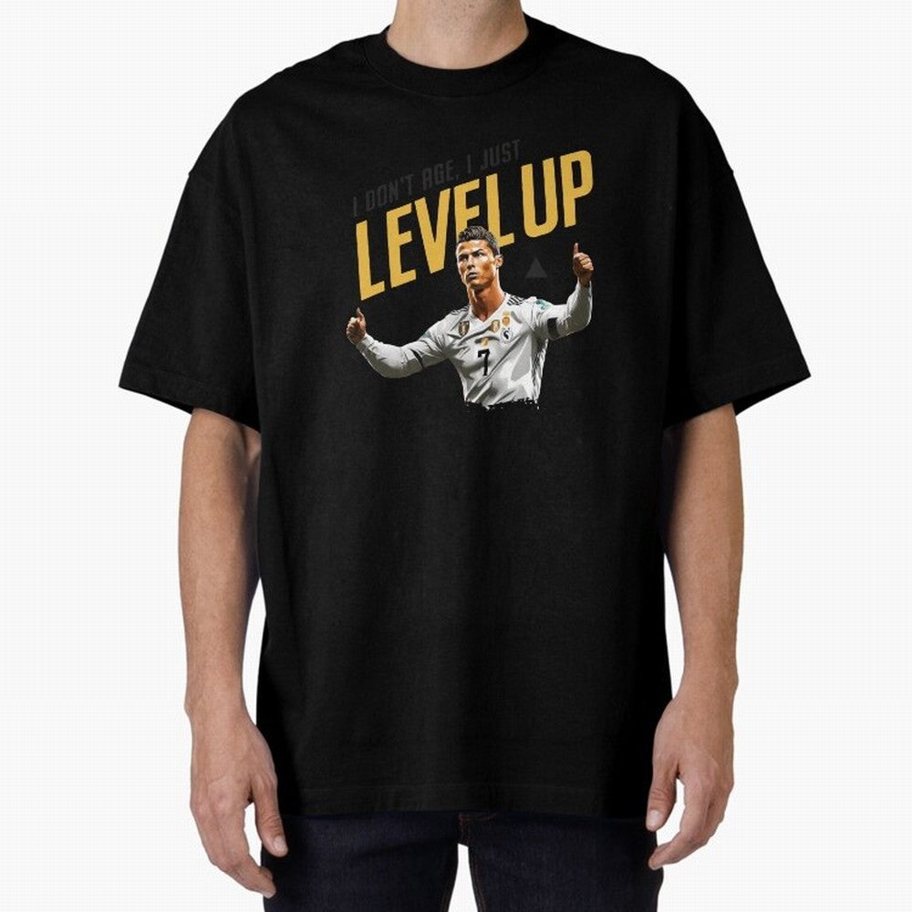 Cristiano Ronaldo Levels Up Essential T-Shirt Support Your Favorite Stars during FIFA World Cup 2026 Spirit, Featuring Portugal, Messi, CR7 and Mbappe, Classic Soccer Heritage, Championship Pressure, Fan Loyalty and International Pride; Perfect for