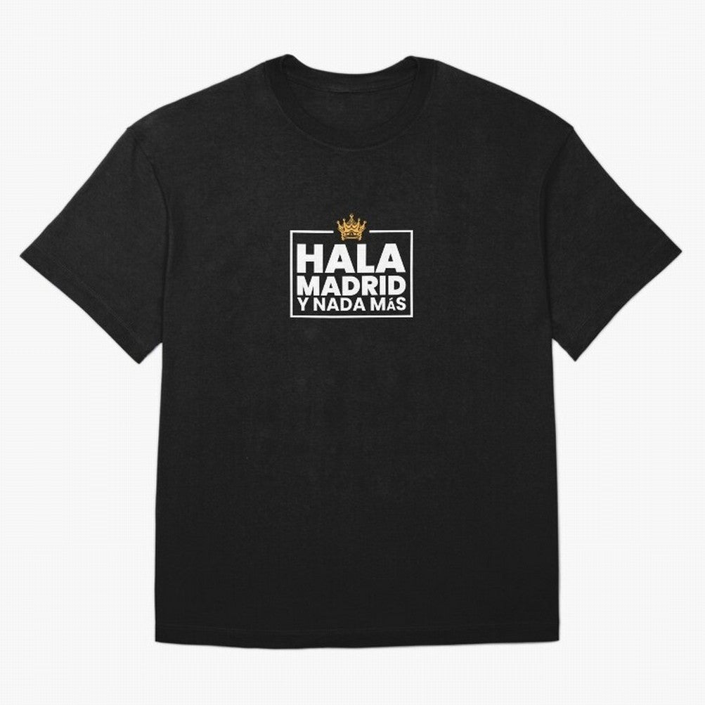 Hala Madrid Essential T-Shirt Bring a Vintage Feel to FIFA World Cup 2026 Group Stage Spirit, Made for France and Portugal, Cristiano Ronaldo, Stadium Memories, Football Loyalty, International Chants and Championship Tradition; Made for Die Hard