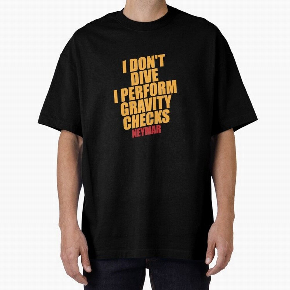 Neymar And Gravity Checks - Bold Statement Essential T-Shirt Follow the FIFA World Cup 2026 USA Canada Mexico Journey through CR7 Highlights, Spain and Netherlands Pride, Vintage Soccer Flavor, Modern Football Stars, National Flags and Final Night