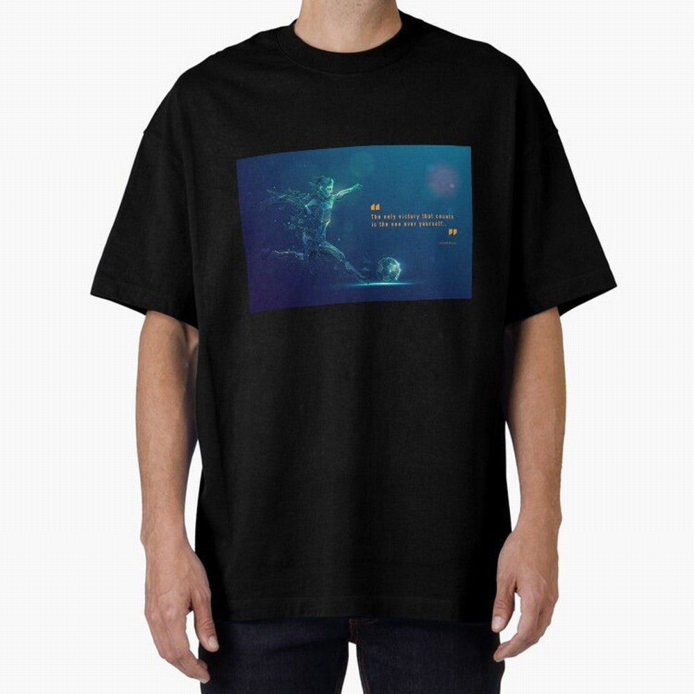 soccer football graphic Lionel Messi quote Classic T-Shirt Bring a Champion Mindset to Global Football Passion for FIFA World Cup 2026, Celebrating Haaland and Mbappe, Brazil, Stadium Chants, National Pride, Trophy Dreams and Unforgettable Football