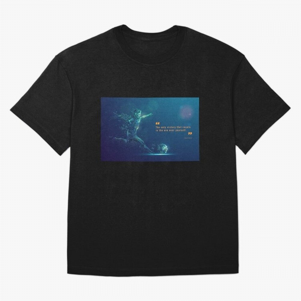 soccer football graphic Lionel Messi quote Classic T-Shirt Bring a Champion Mindset to Global Football Passion for FIFA World Cup 2026, Celebrating Haaland and Mbappe, Brazil, Stadium Chants, National Pride, Trophy Dreams and Unforgettable Football