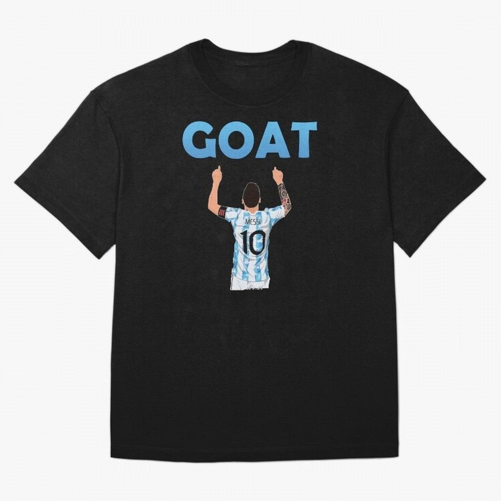 Messi GOAT Classic T-Shirt Bring Global Football Passion for FIFA World Cup 2026 Group Stage, Filled with CR7, Brazil, Supporter Pride, Iconic Celebrations, Legendary Names and Global Match Day Energy; Perfect for Fans, Collectors, Family