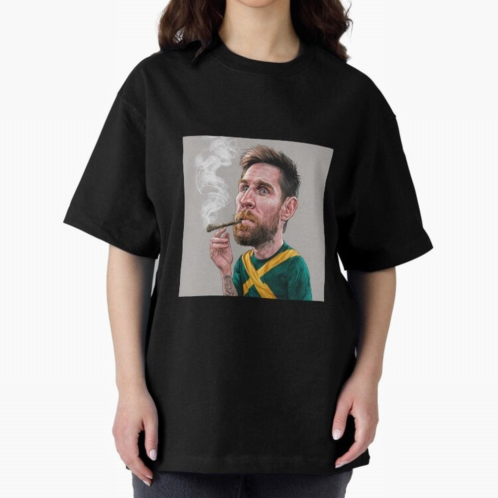 funny caricature of Lionel Messi Classic T-Shirt Show Your Love for FIFA World Cup 2026 USA Canada Mexico with CR7 and Messi, England, France and Netherlands Energy, Soccer Culture, Superstar Moments, National Team Dreams and Competitive Fire;