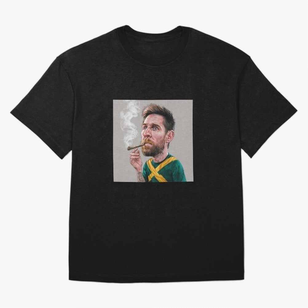 funny caricature of Lionel Messi Classic T-Shirt Show Your Love for FIFA World Cup 2026 USA Canada Mexico with CR7 and Messi, England, France and Netherlands Energy, Soccer Culture, Superstar Moments, National Team Dreams and Competitive Fire;