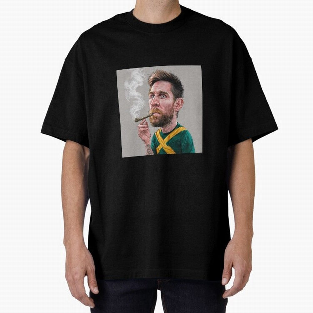 funny caricature of Lionel Messi Classic T-Shirt Show Your Love for FIFA World Cup 2026 USA Canada Mexico with CR7 and Messi, England, France and Netherlands Energy, Soccer Culture, Superstar Moments, National Team Dreams and Competitive Fire;