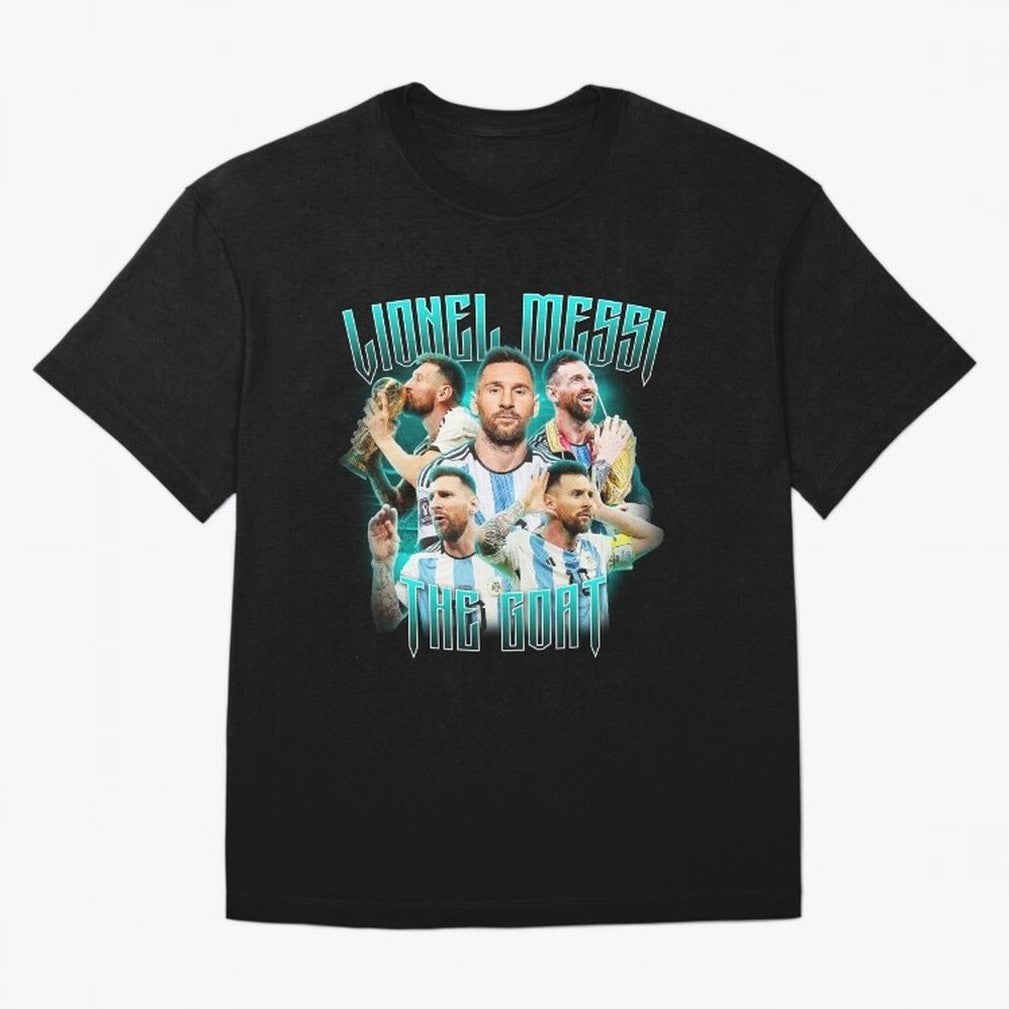 Lionel Messi Vintage Style Tee, Bootleg Tee, Bootleg T Shirt, Rap Tee Classic T-Shirt Represent the Passion of FIFA World Cup 2026 USA Canada Mexico for Fans of CR7 and Argentina, Bringing Game Day Rituals, Football Legends, Country Pride and the