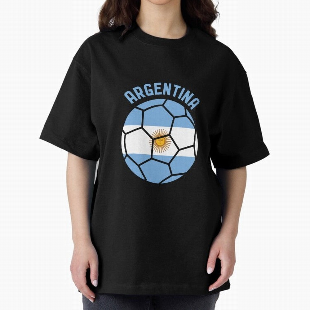 Argentina Football 2024 Copa America La Albiceleste Classic T-Shirt Bring International Match Energy to FIFA World Cup 2026 Filled with Cristiano Ronaldo, Haaland and CR7, Argentina Energy, Championship Spirit, Famous Goals, Roaring Crowds and