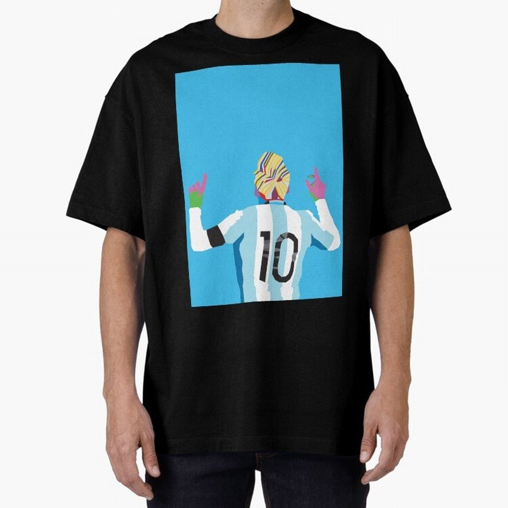 Messi Classic T-Shirt Show Love for Legendary Goals in FIFA World Cup 2026 Featuring Cristiano Ronaldo, Argentina Energy, Championship Spirit, Famous Goals, Roaring Crowds and International Football Unity; Perfect for Fans, Collectors, Family