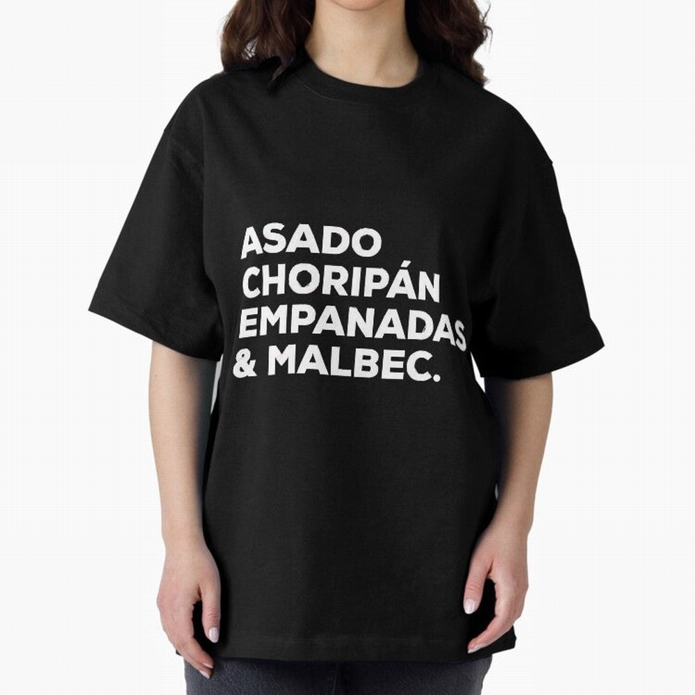 Argentine Cuisine Oversized T-Shirt Fuel Your Fan Pride for FIFA World Cup 2026 USA Canada Mexico Highlighting Neymar, Haaland and Cristiano Ronaldo, Spain Energy, Stadium Memories, Football Loyalty, International Chants and Championship Tradition;