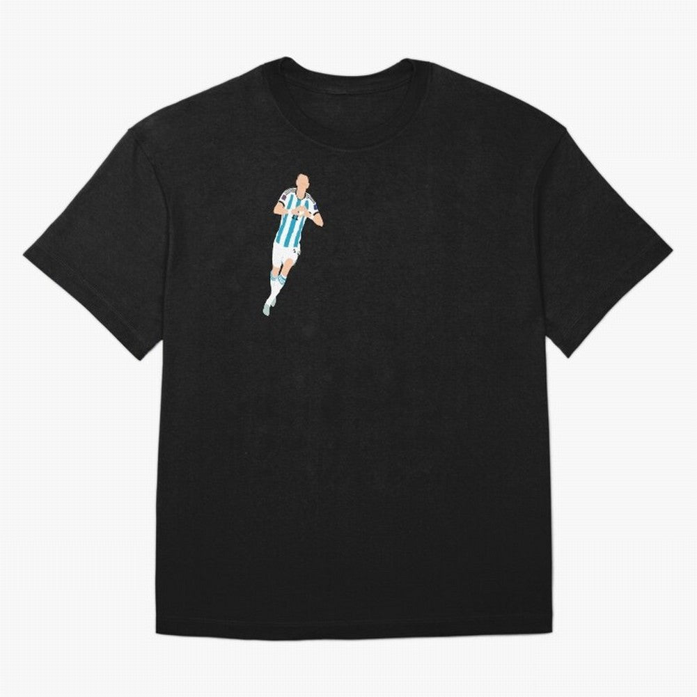 angel di maria minimalist Classic T-Shirt Show Support during FIFA World Cup 2026 Group Stage for Fans of Messi, Neymar and Mbappe and Brazil, Bringing Championship Spirit, Famous Goals, Roaring Crowds and International Football Unity; Ideal for