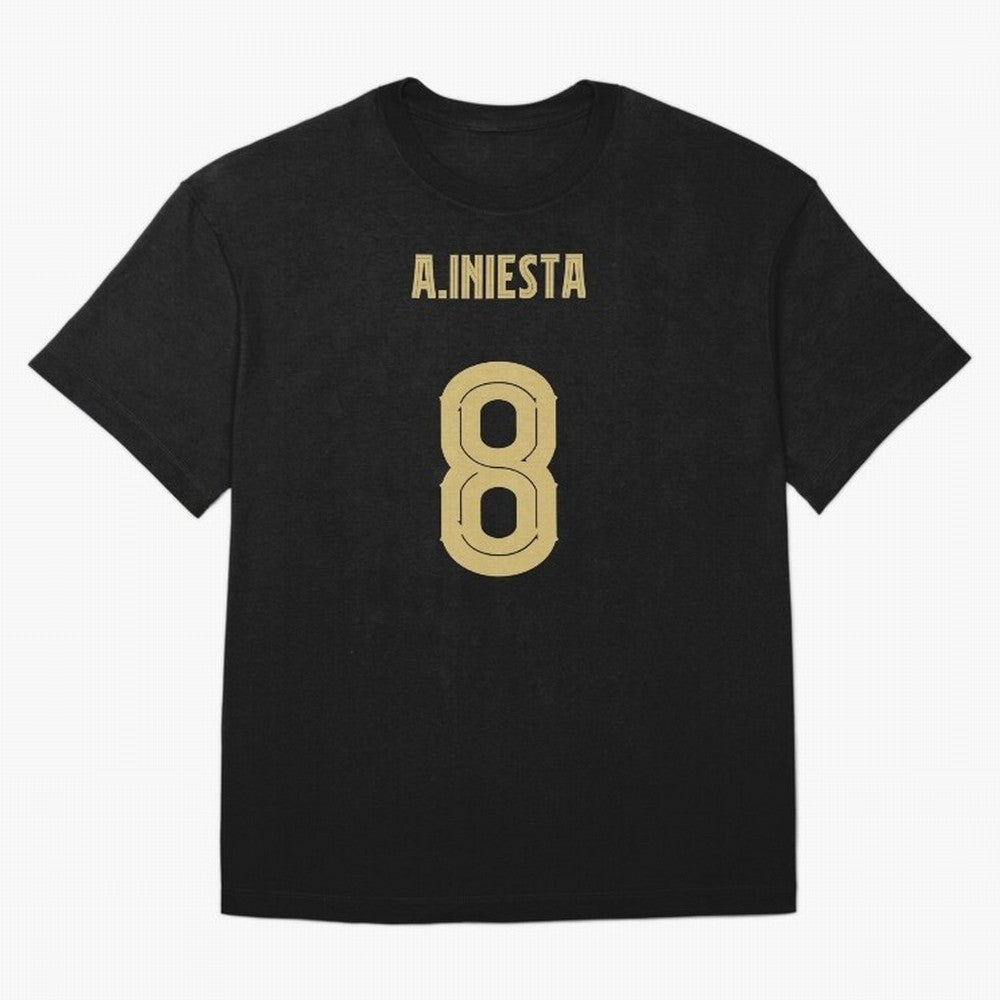 Iniesta Barcelona 8 Classic T-Shirt Capture Stadium Memories from the FIFA World Cup 2026 Group Stage Journey through Messi and Cristiano Ronaldo Highlights, Spain Pride, Retro Football Energy, Iconic Rivalries, Trophy Chase Drama and Stadium