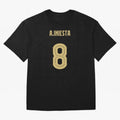 Iniesta Barcelona 8 Classic T-Shirt Capture Stadium Memories from the FIFA World Cup 2026 Group Stage Journey through Messi and Cristiano Ronaldo Highlights, Spain Pride, Retro Football Energy, Iconic Rivalries, Trophy Chase Drama and Stadium
