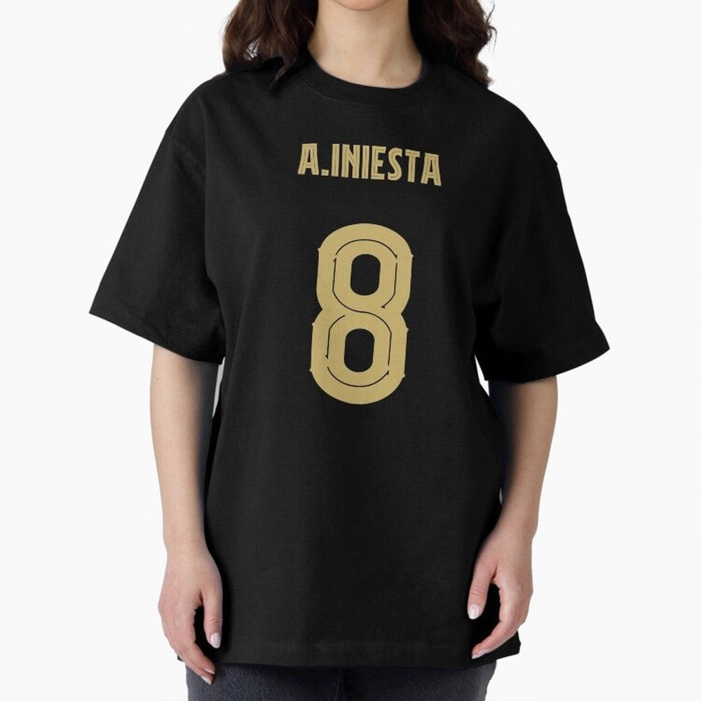 Iniesta Barcelona 8 Classic T-Shirt Capture Stadium Memories from the FIFA World Cup 2026 Group Stage Journey through Messi and Cristiano Ronaldo Highlights, Spain Pride, Retro Football Energy, Iconic Rivalries, Trophy Chase Drama and Stadium