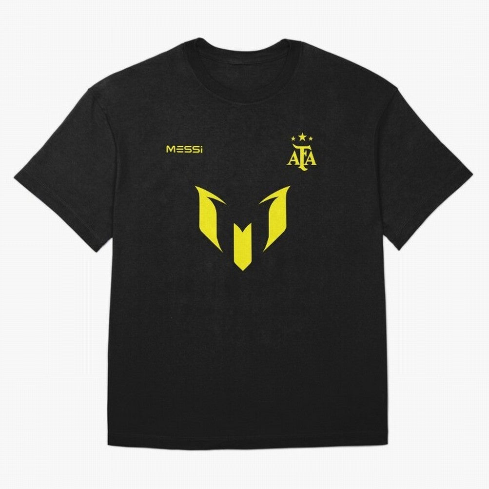 Lionel Messi logo - Argentina world champion Premium T-Shirt Celebrate Football Dreams Across FIFA World Cup 2026 USA Canada Mexico for Fans of Haaland and England and Germany, Bringing Stadium Chants, National Pride, Trophy Dreams and