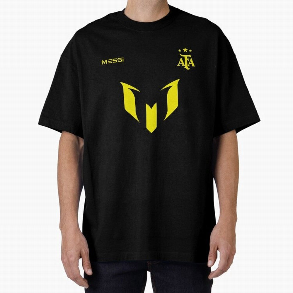 Lionel Messi logo - Argentina world champion Premium T-Shirt Celebrate Football Dreams Across FIFA World Cup 2026 USA Canada Mexico for Fans of Haaland and England and Germany, Bringing Stadium Chants, National Pride, Trophy Dreams and